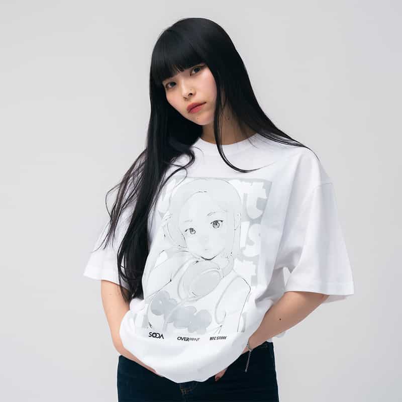 MFC STORE バーニーズ ニューヨーク限定プリントTシャツ WHITE