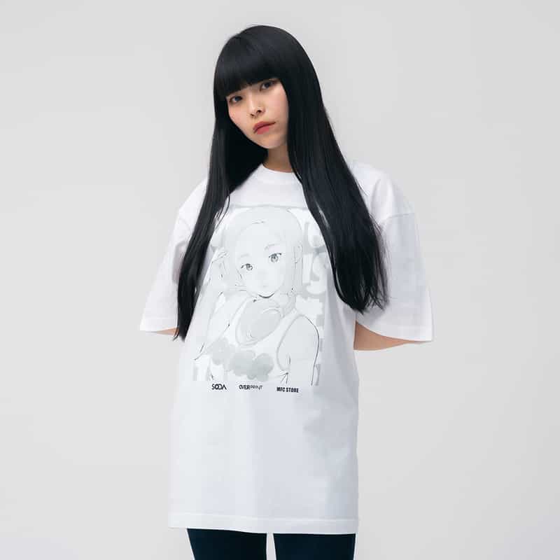 MFC STORE バーニーズ ニューヨーク限定プリントTシャツ WHITE