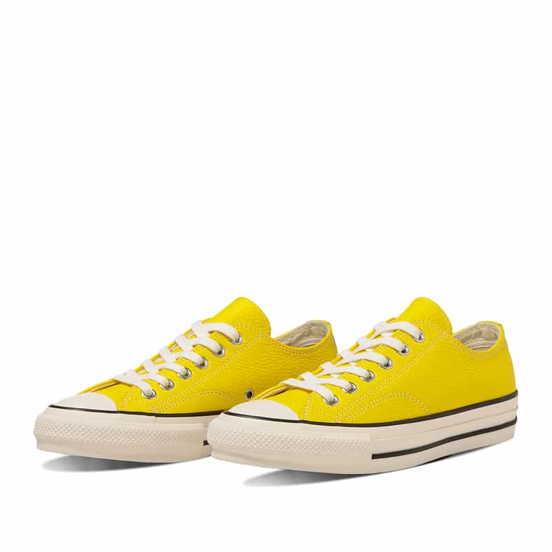 CONVERSE ADDICT スニーカー "CHUCK TAYLOR LEATHER OX" YELLOW