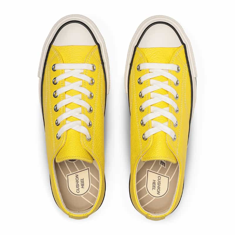 CONVERSE ADDICT CONVERSE ADDICT＜コンバース アディクト＞スニーカー "CHUCK TAYLOR LEATHER OX" YELLOW