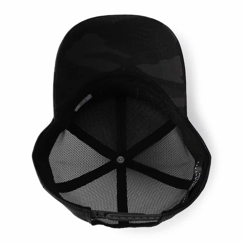 YOSHINORI KOTAKE DESIGN YOSHINORI KOTAKE DESIGN＜ヨシノリ コタケ デザイン＞バーニーズ　ニューヨーク限定カモフラージュ柄ベースボールキャップ　"444" BLACK