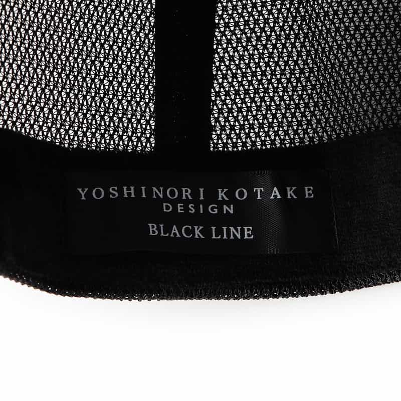 YOSHINORI KOTAKE DESIGN YOSHINORI KOTAKE DESIGN＜ヨシノリ コタケ デザイン＞バーニーズ　ニューヨーク限定カモフラージュ柄ベースボールキャップ　"444" BLACK