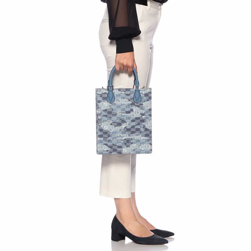 MOREAU PARIS "SUITE" 2WAYトートバッグ BLUE