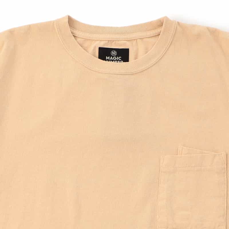 MAGIC NUMBER MAGIC NUMBER X BEDWIN & THE HEARTBREAKERS バーニーズ　ニューヨーク限定バックプリントTシャツ BEIGE