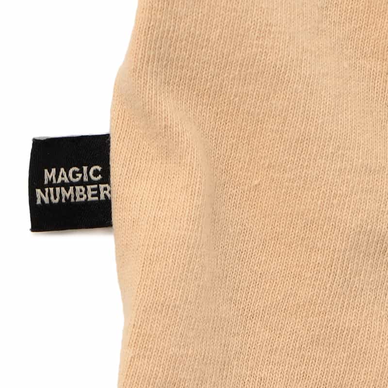 MAGIC NUMBER MAGIC NUMBER X BEDWIN & THE HEARTBREAKERS バーニーズ　ニューヨーク限定バックプリントTシャツ BEIGE
