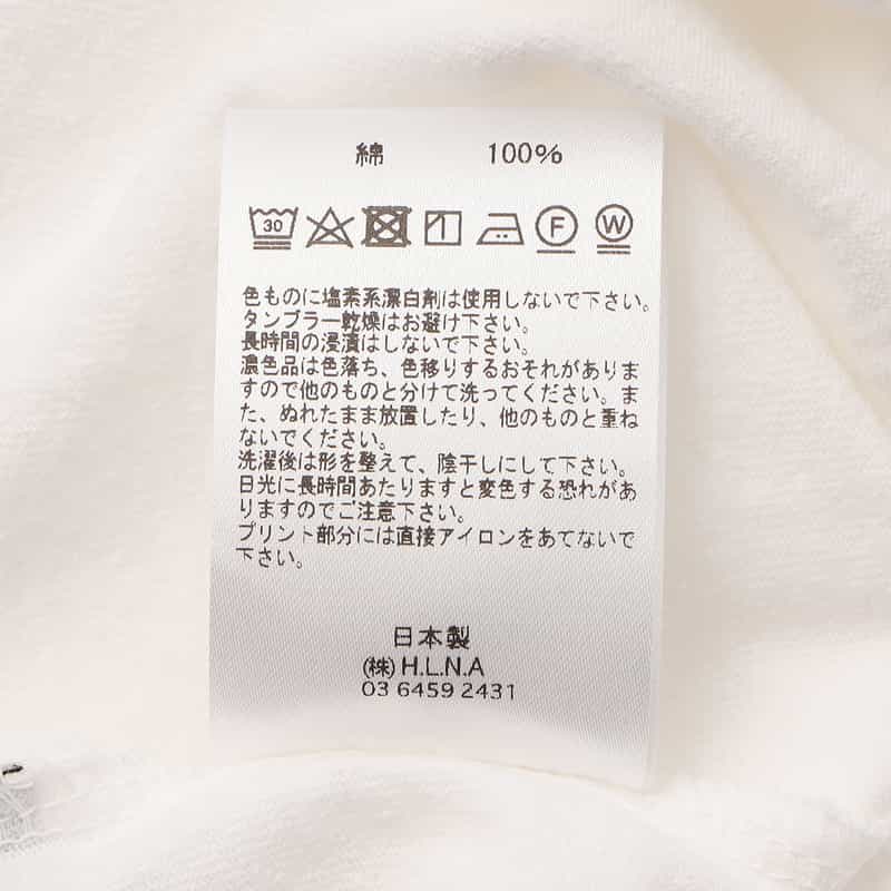 MAGIC NUMBER MAGIC NUMBER X BEDWIN & THE HEARTBREAKERS バーニーズ　ニューヨーク限定バックプリントTシャツ WHITE