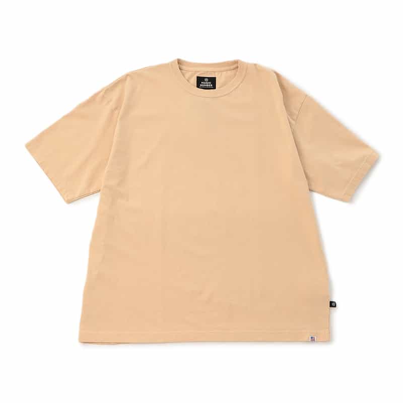 MAGIC NUMBER MAGIC NUMBER X BEDWIN & THE HEARTBREAKERS バーニーズ　ニューヨーク限定バックプリントTシャツ BEIGE