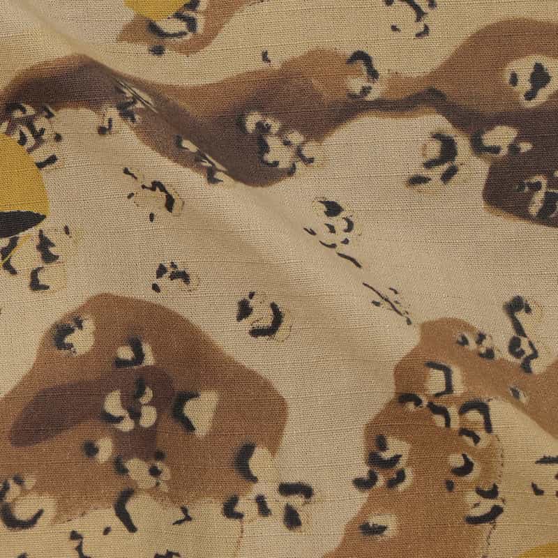 MAGIC NUMBER MAGIC NUMBER X BEDWIN & THE HEARTBREAKERS バーニーズ　ニューヨーク限定カモフラージュ柄ミリタリーシャツ YELLOW