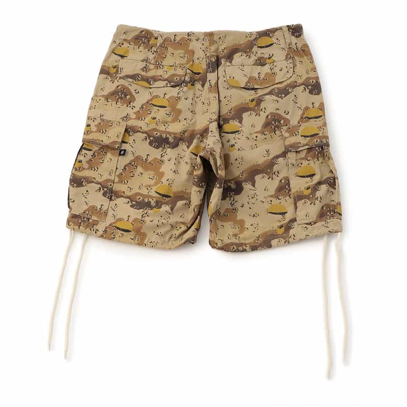 MAGIC NUMBER MAGIC NUMBER X BEDWIN & THE HEARTBREAKERS バーニーズ　ニューヨーク限定カモフラージュ柄ショーツ YELLOW