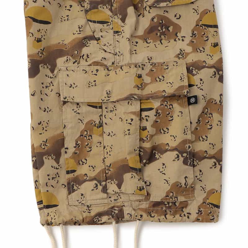 MAGIC NUMBER MAGIC NUMBER X BEDWIN & THE HEARTBREAKERS バーニーズ　ニューヨーク限定カモフラージュ柄ショーツ YELLOW