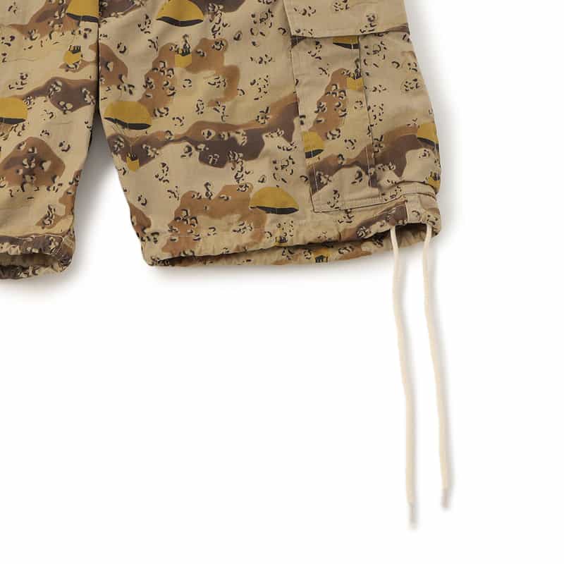 MAGIC NUMBER MAGIC NUMBER X BEDWIN & THE HEARTBREAKERS バーニーズ　ニューヨーク限定カモフラージュ柄ショーツ YELLOW