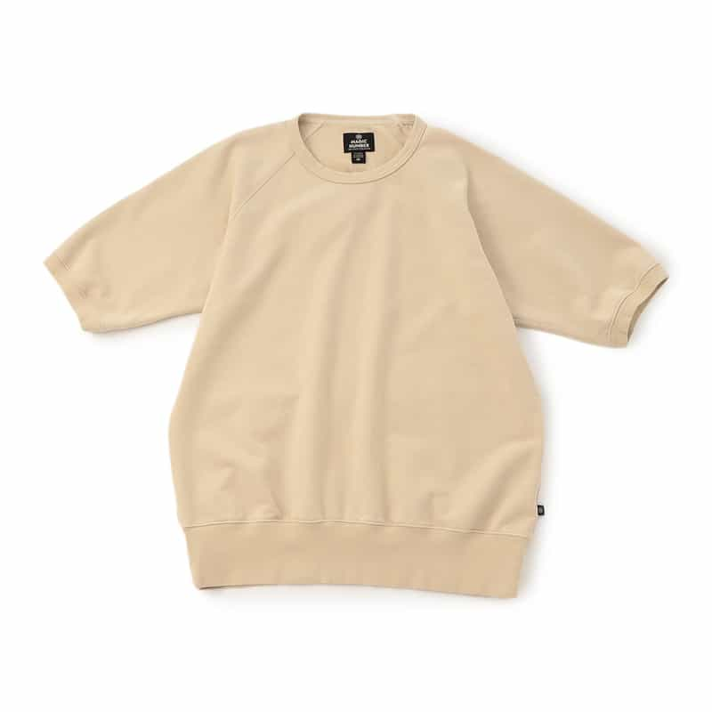 MAGIC NUMBER MAGIC NUMBER X BEDWIN & THE HEARTBREAKERS 限定バックプリント半袖スエットプルオーバー BEIGE