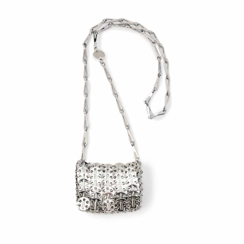 RABANNE “1969" マイクロチェーンバッグ SILVER