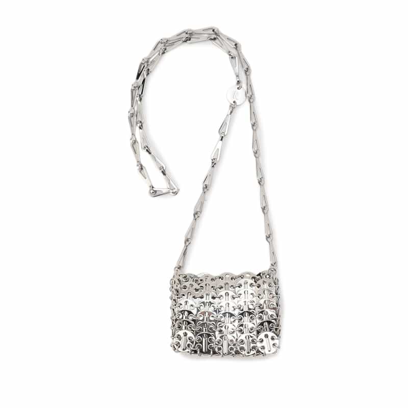 RABANNE “1969" マイクロチェーンバッグ SILVER