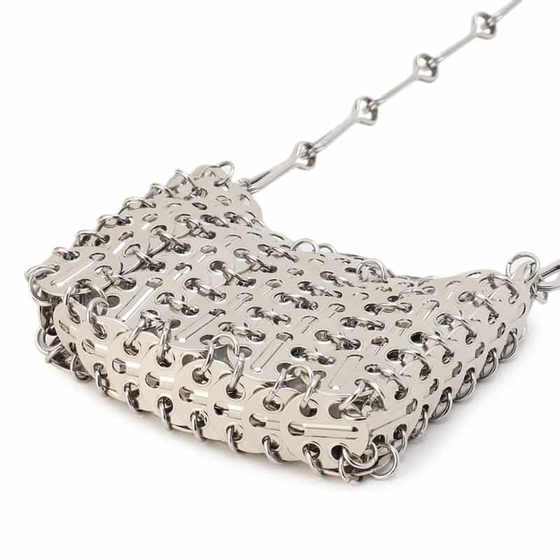 RABANNE “1969" マイクロチェーンバッグ SILVER