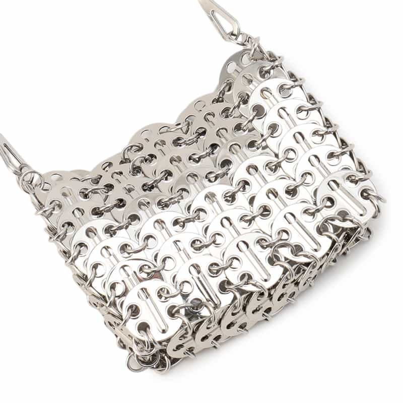 RABANNE “1969" マイクロチェーンバッグ SILVER