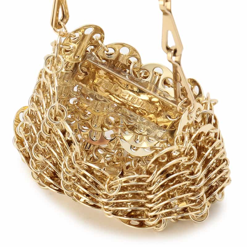 RABANNE “1969" マイクロチェーンバッグ GOLD