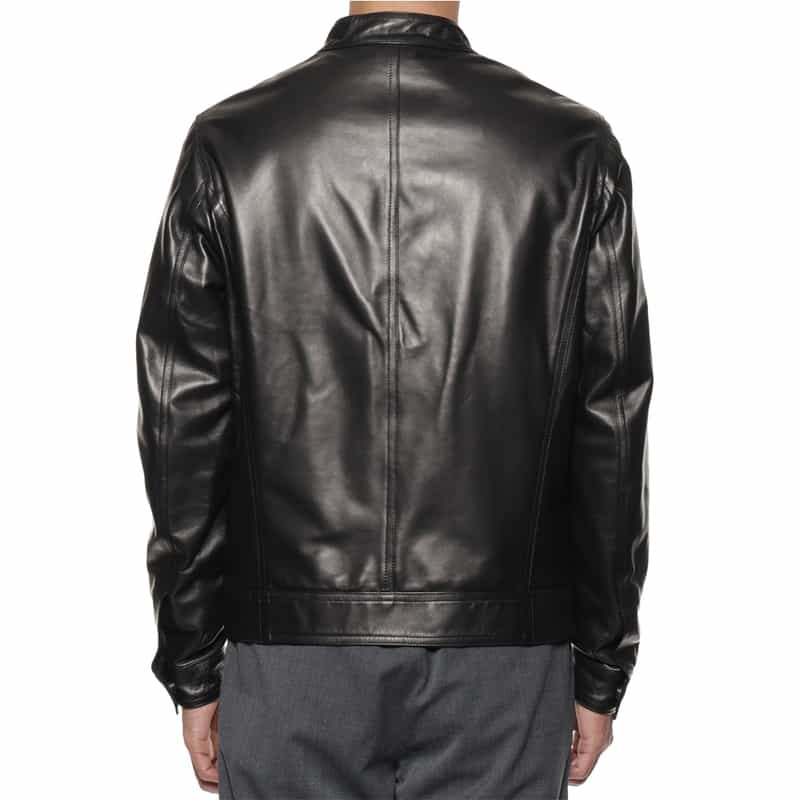 EMMETI EMMETI＜エンメティ＞レザー シングルライダースジャケット"JURI" BLACK