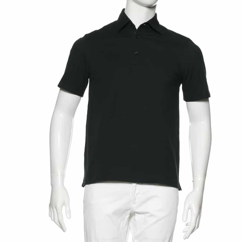 GUY ROVER GUY ROVER＜ギ ローバー＞コットン鹿の子ポロシャツ NAVY