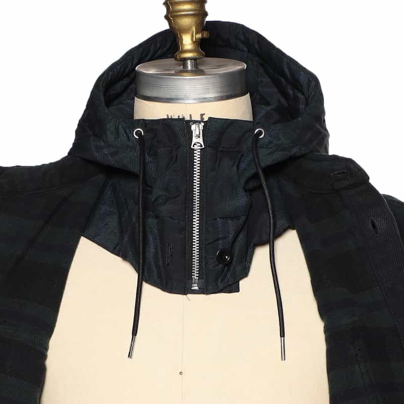 SACAI MARK GONZALESコラボレート スエットフーディ BLACK
