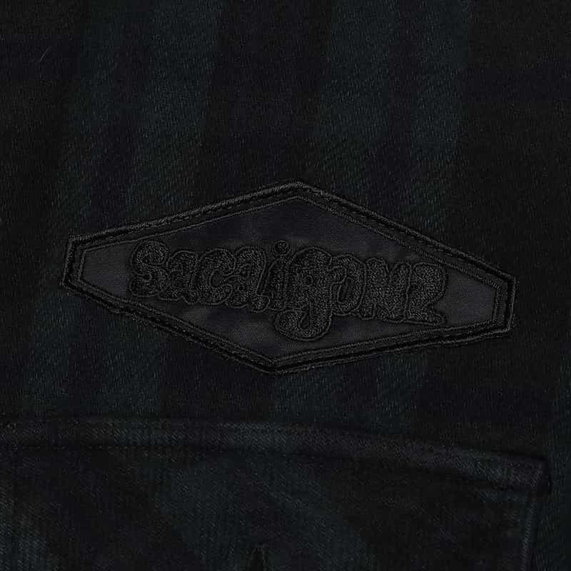 SACAI MARK GONZALESコラボレート スエットフーディ BLACK