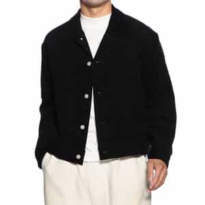 バーニーズ　ニューヨーク限定カシミヤ素材シャツジャケット