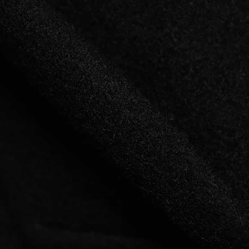 MARKAWARE バーニーズ　ニューヨーク限定カシミヤ素材シャツジャケット BLACK