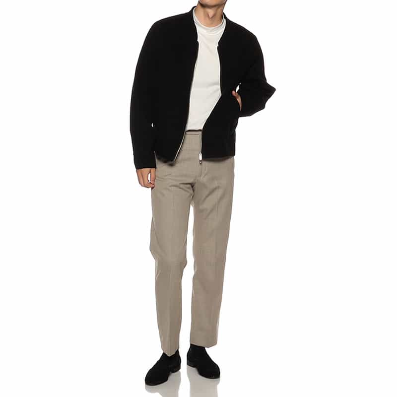 YOKE ストレートパンツ IVORY