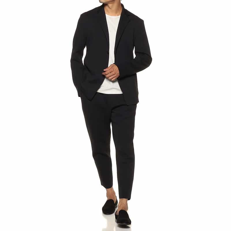 CFCL ミラノリブニットジャケット BLACK