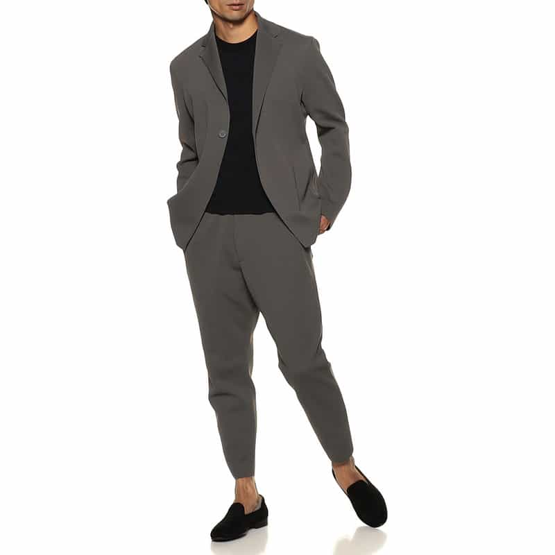 CFCL ミラノリブニットジャケット LIGHT GRAY