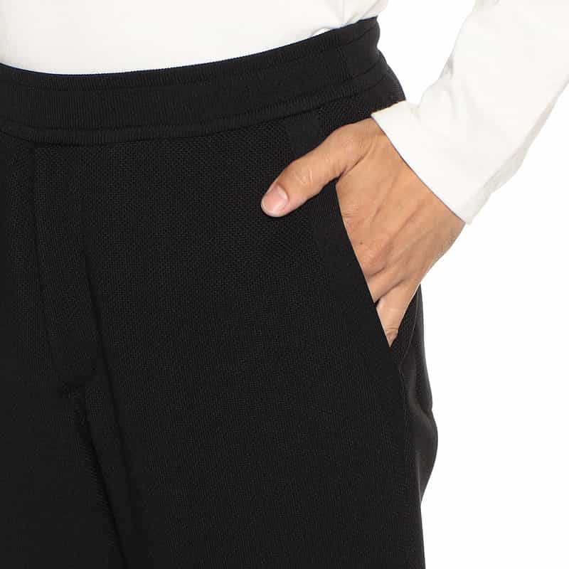 CFCL バーニーズ　ニューヨーク限定メッシュ テーパードパンツ BLACK