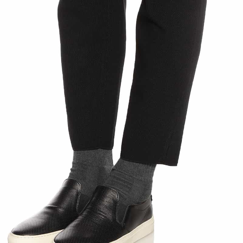 CFCL バーニーズ　ニューヨーク限定メッシュ テーパードパンツ BLACK