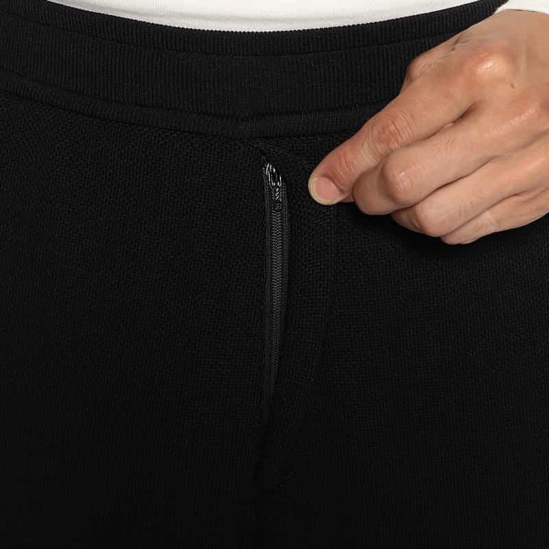 CFCL バーニーズ　ニューヨーク限定メッシュ テーパードパンツ BLACK