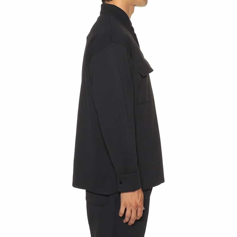 CFCL ニットシャツ BLACK
