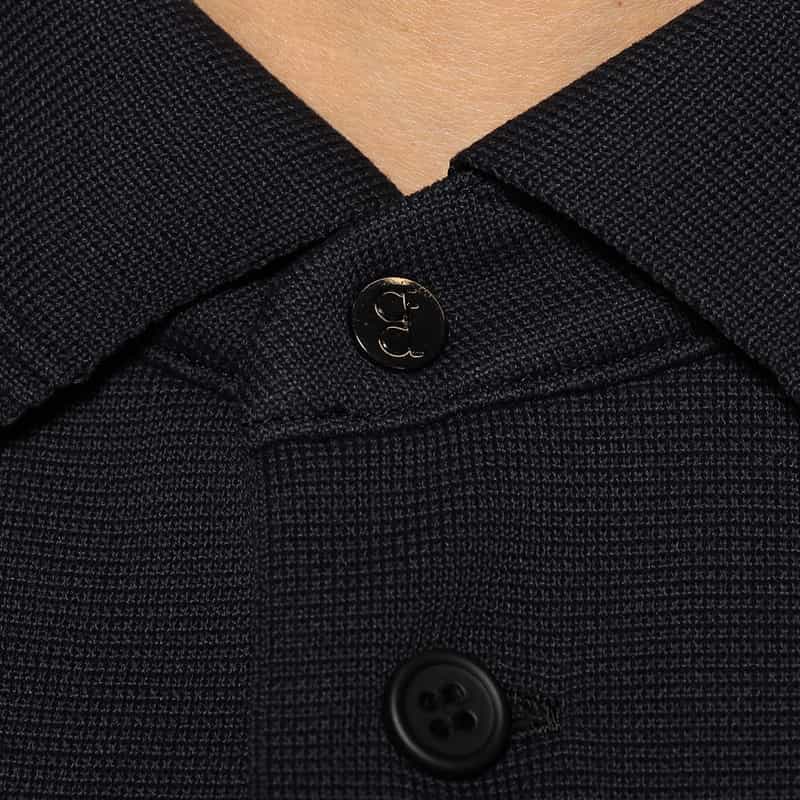 CFCL ニットシャツ BLACK