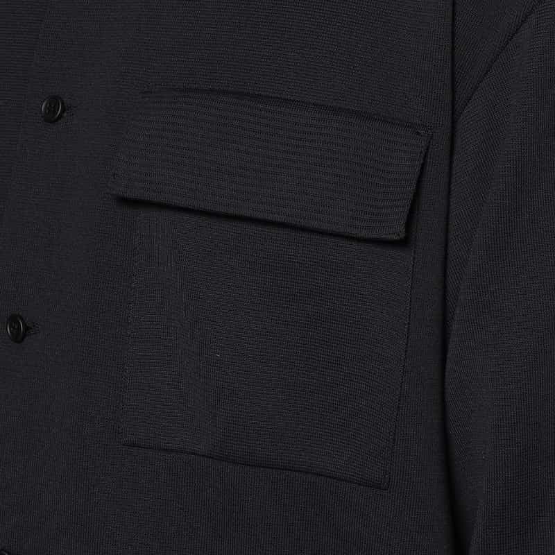 CFCL ニットシャツ BLACK