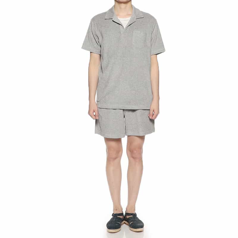 OAS テリーポロシャツ GRAY