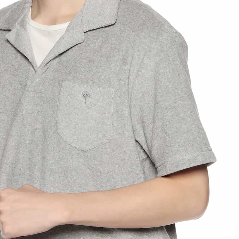 OAS テリーポロシャツ GRAY