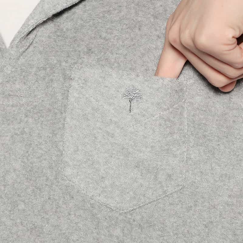 OAS テリーポロシャツ GRAY