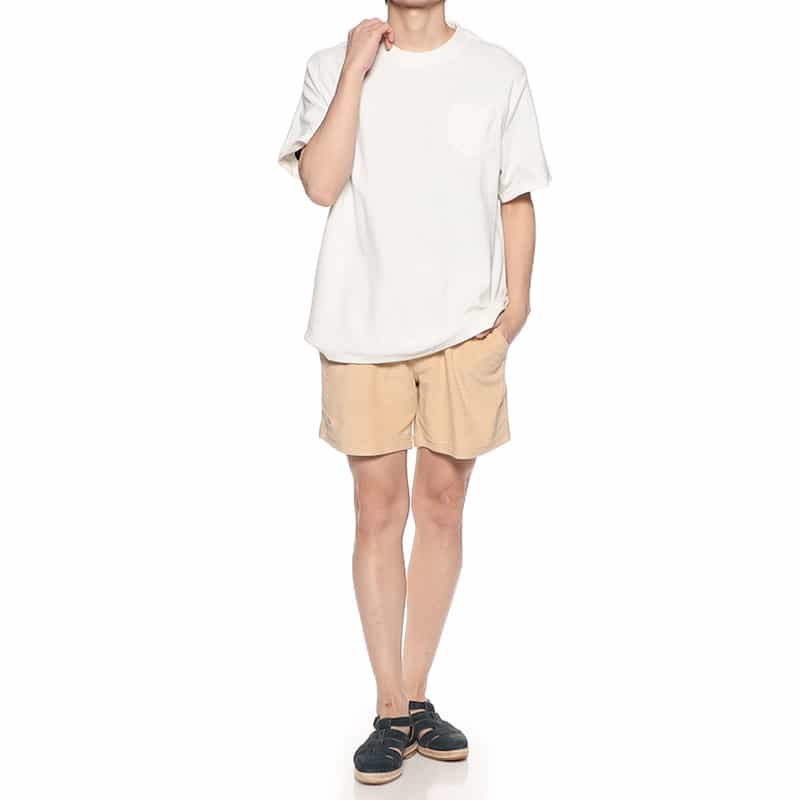 OAS テリーTシャツ WHITE