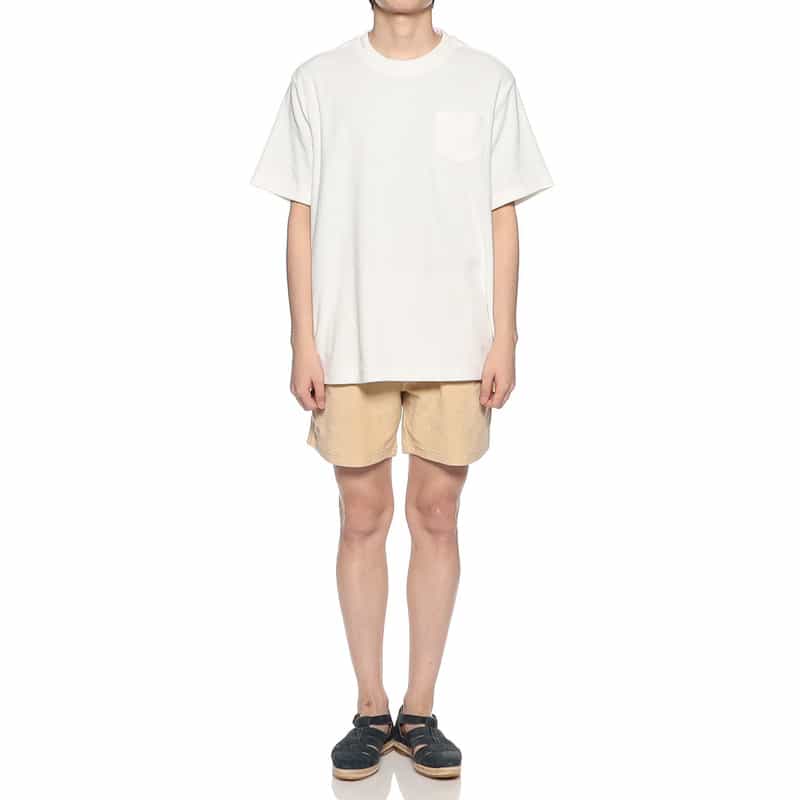 OAS テリーTシャツ WHITE