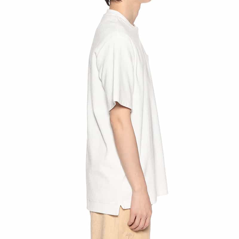 OAS テリーTシャツ WHITE