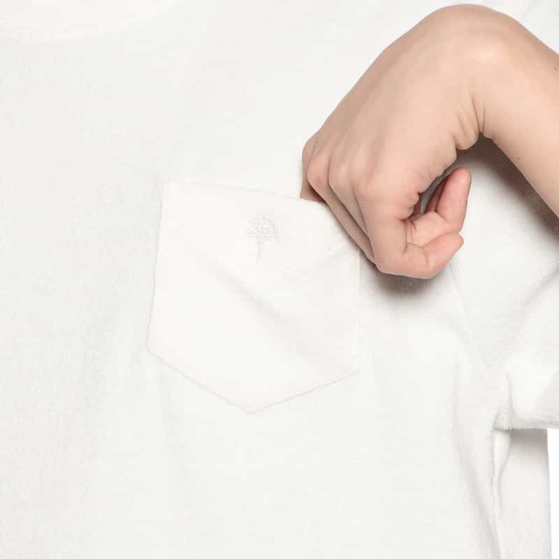 OAS テリーTシャツ WHITE