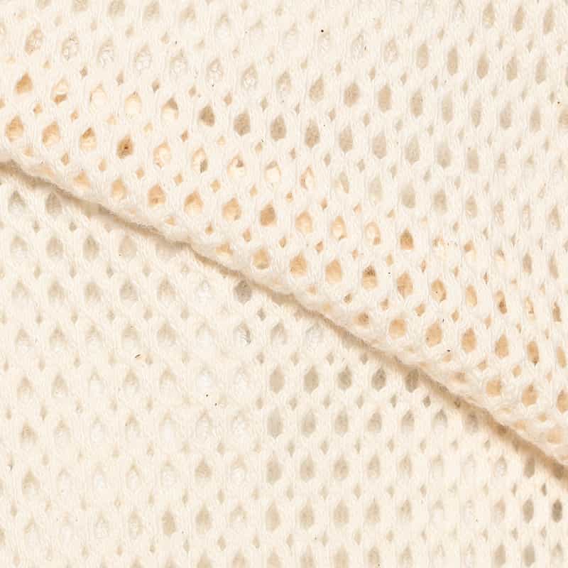 OAS コットンVネックニットカーディガン IVORY