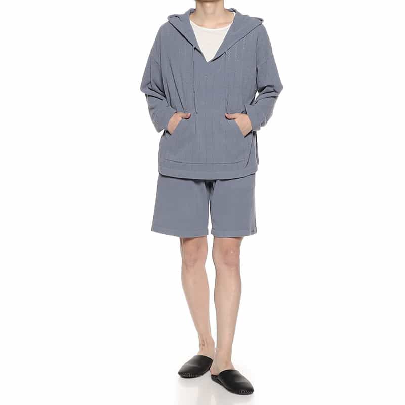 GELATO PIQUE HOMME バーニーズ ニューヨーク限定ルームウェア (メキシカンフーディ) BLUE