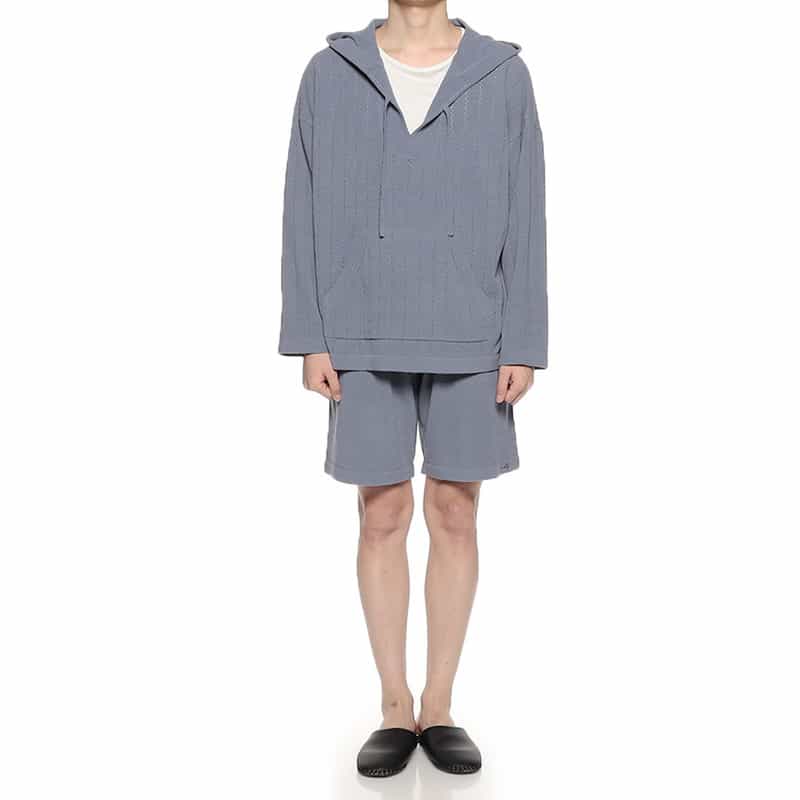 GELATO PIQUE HOMME バーニーズ ニューヨーク限定ルームウェア (メキシカンフーディ) BLUE