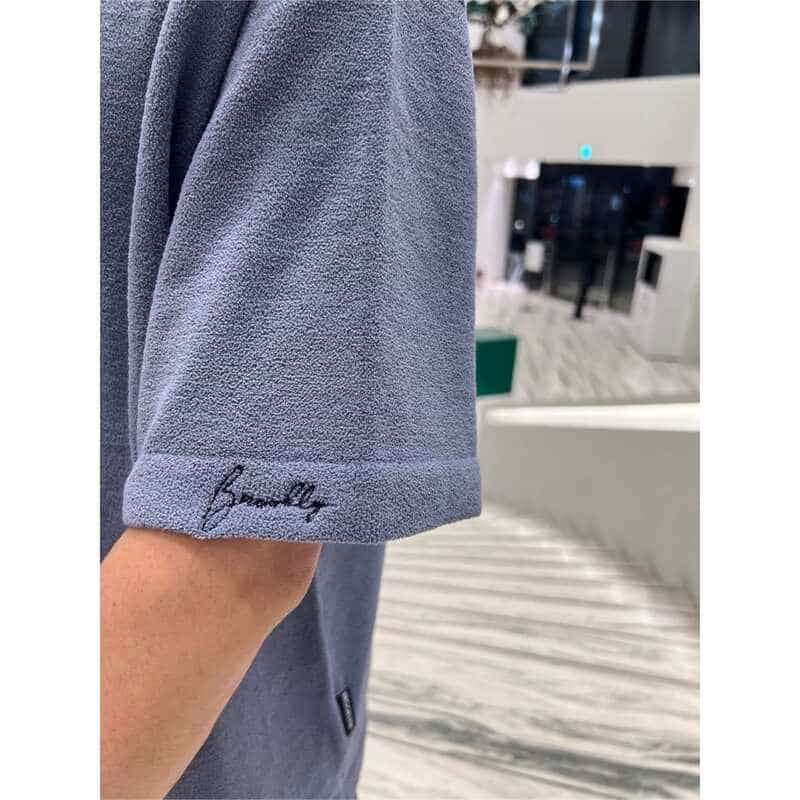GELATO PIQUE HOMME バーニーズ　ニューヨーク限定ルームウェア （Tシャツ） BLUE