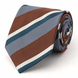 ストライプ柄タイ