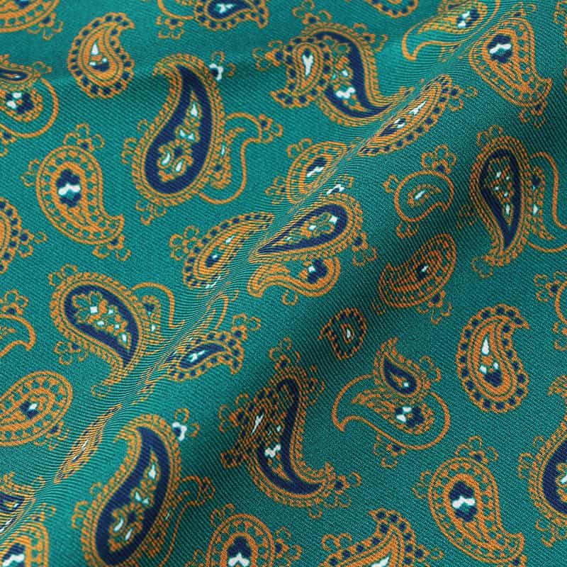 STEFANO BIGI ポケットチーフ GREEN