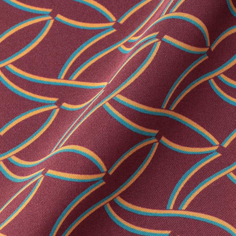 STEFANO BIGI ポケットチーフ WINE